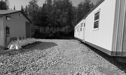 Exploration camp in Labrador
