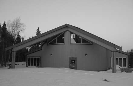 Torrent River Salmon Interpretation Centre built by Pittmans in 2005, Hawke's Bay, Newfoundland